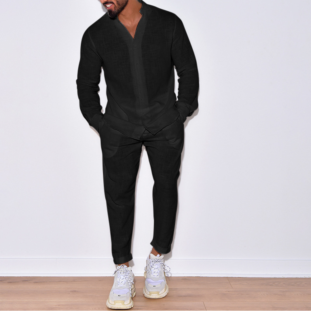 LEON - Heren casual zomerset