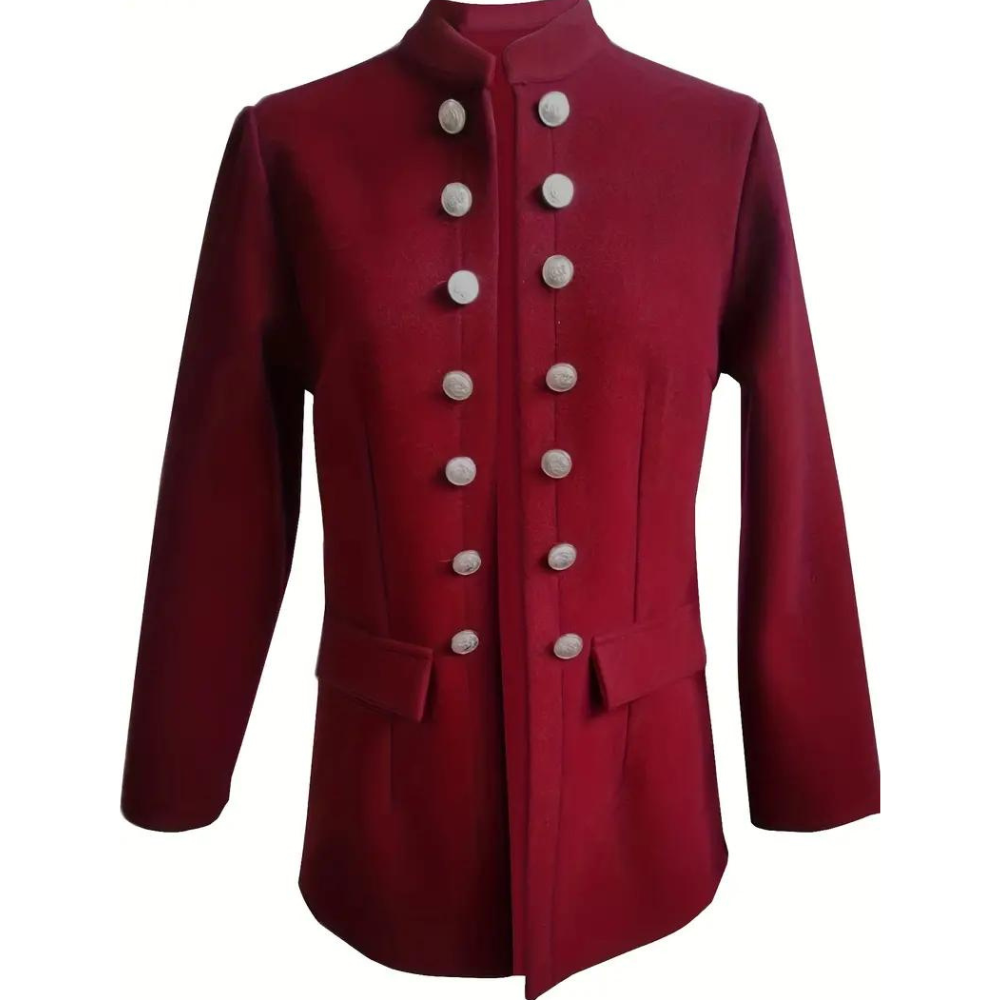 ARJA - Lente/Zomer casual blazer voor dames met voorknopen