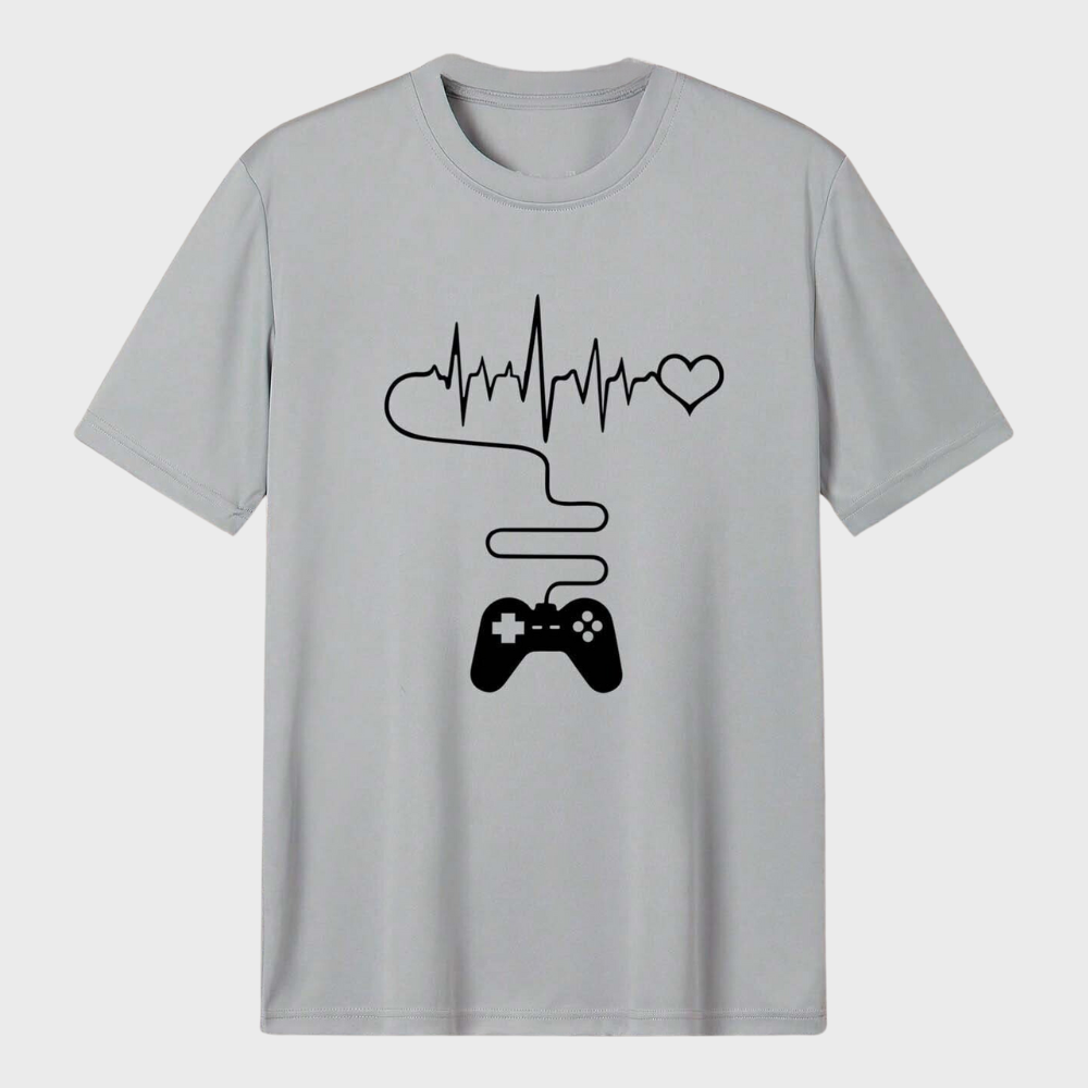 Laurens - Heren t-shirt met korte mouwen voor de zomer