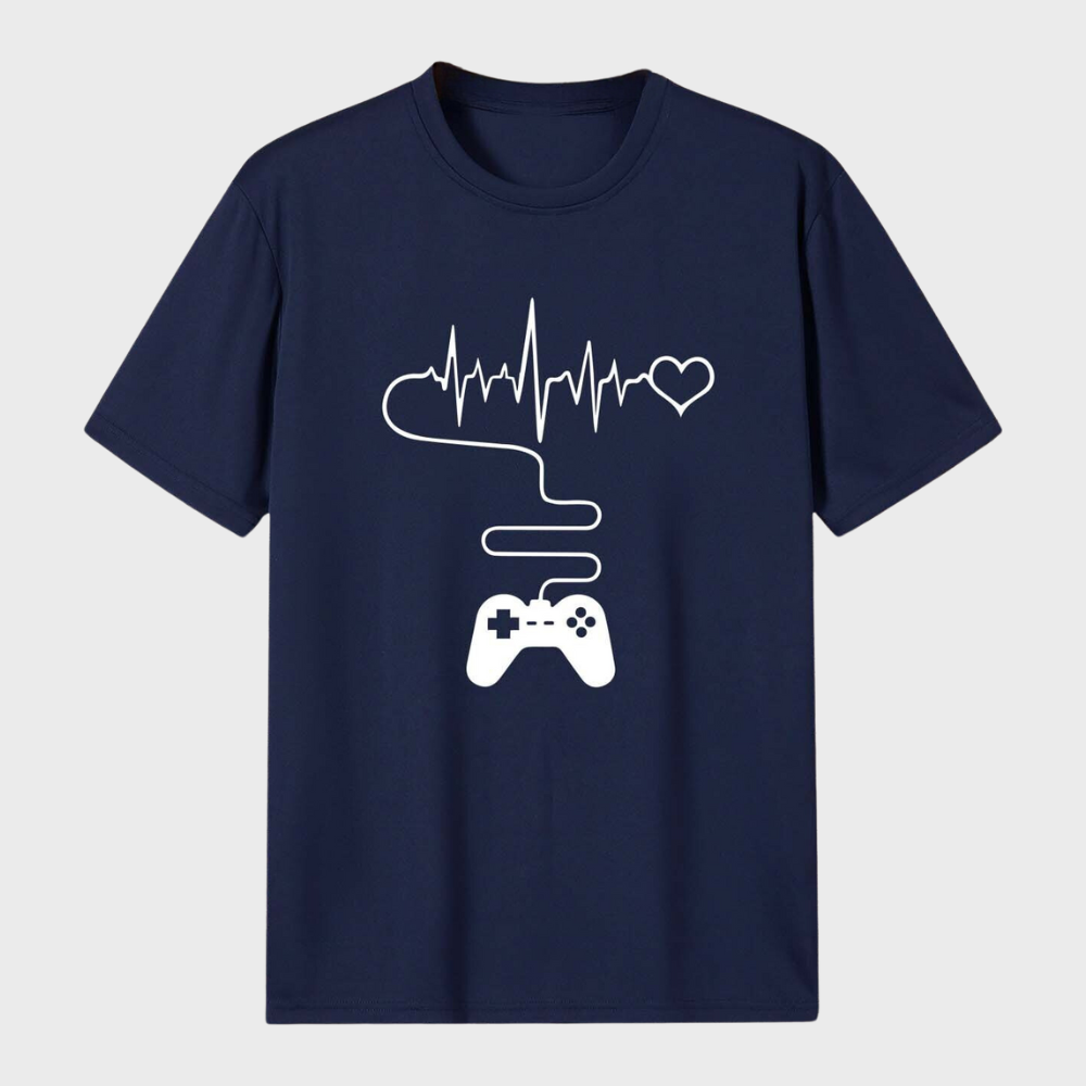 Laurens - Heren t-shirt met korte mouwen voor de zomer