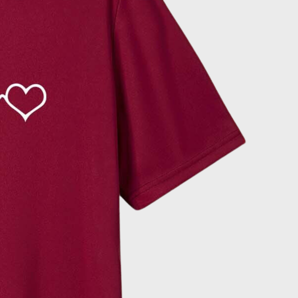 Laurens - Heren t-shirt met korte mouwen voor de zomer