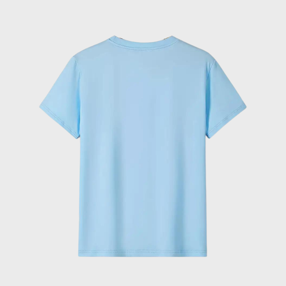 Lenn - Palmboom grafisch heren T-shirt voor de zomer