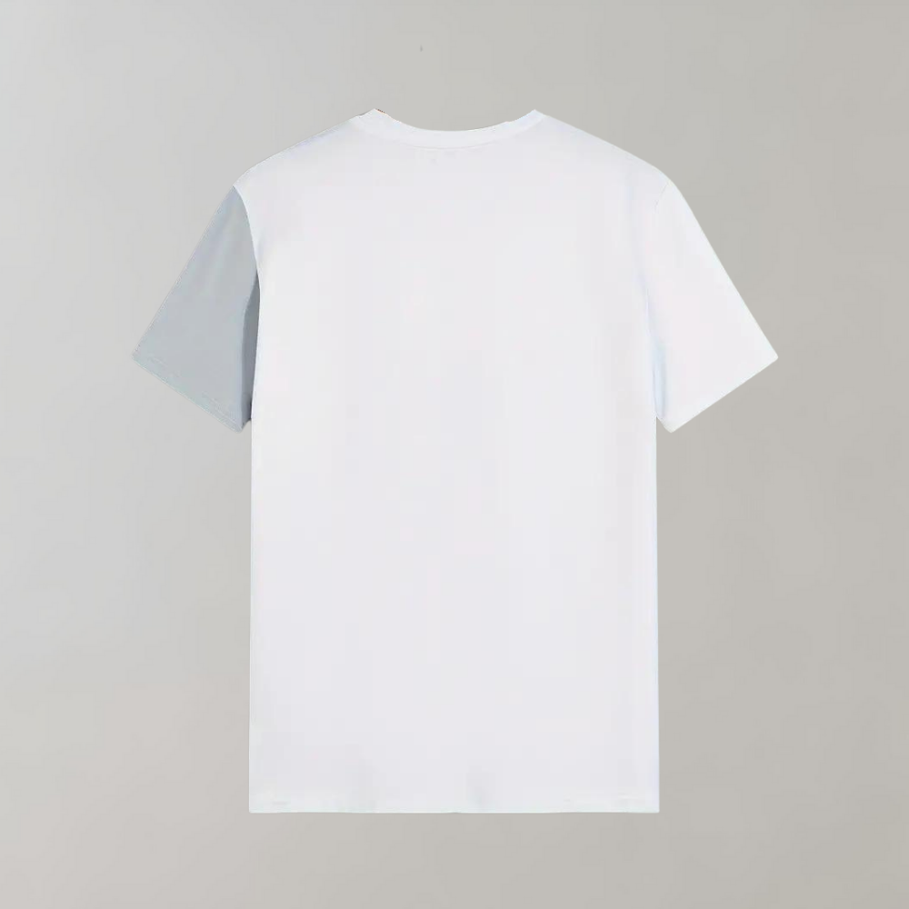 Lex - Casual kleurenblok t-shirt voor heren, perfect voor de zomer