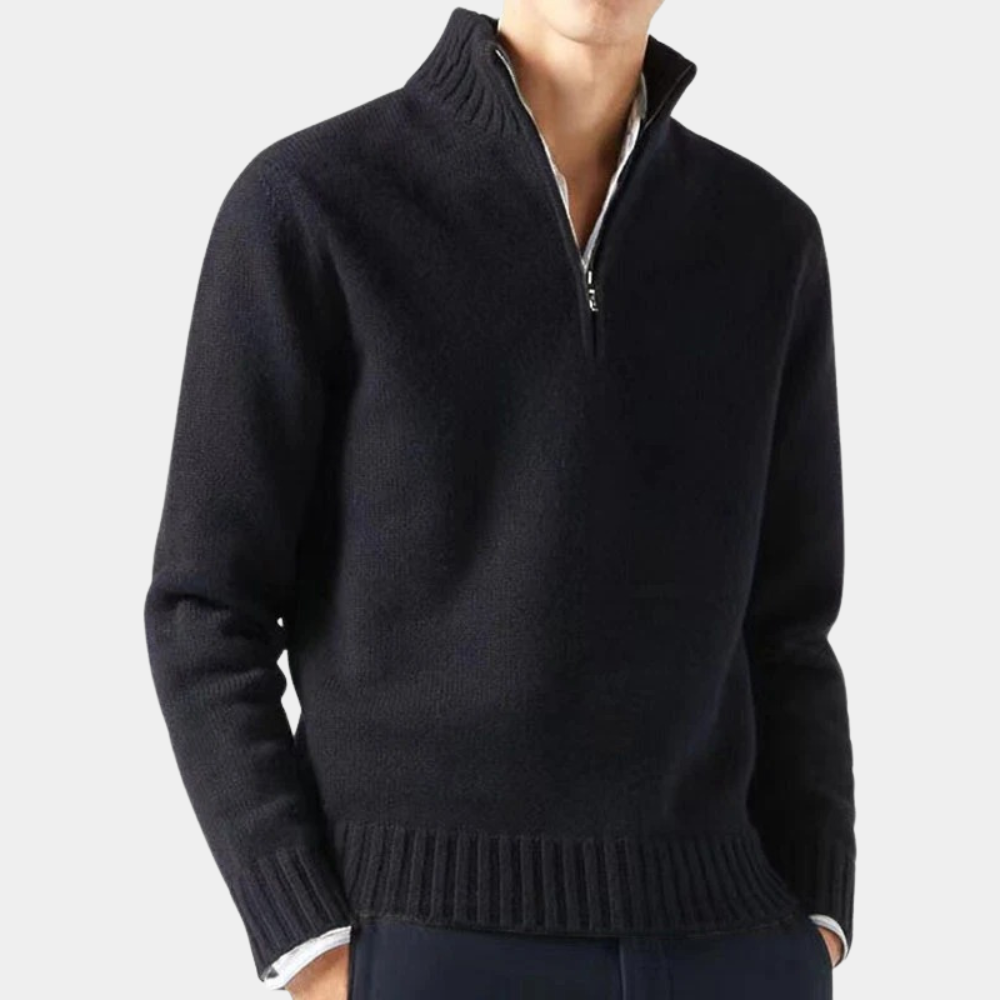 Kasper - Stijlvolle zomerse herensweater