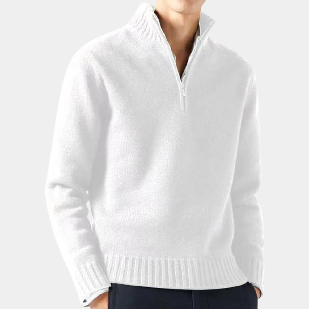 Kasper - Stijlvolle zomerse herensweater