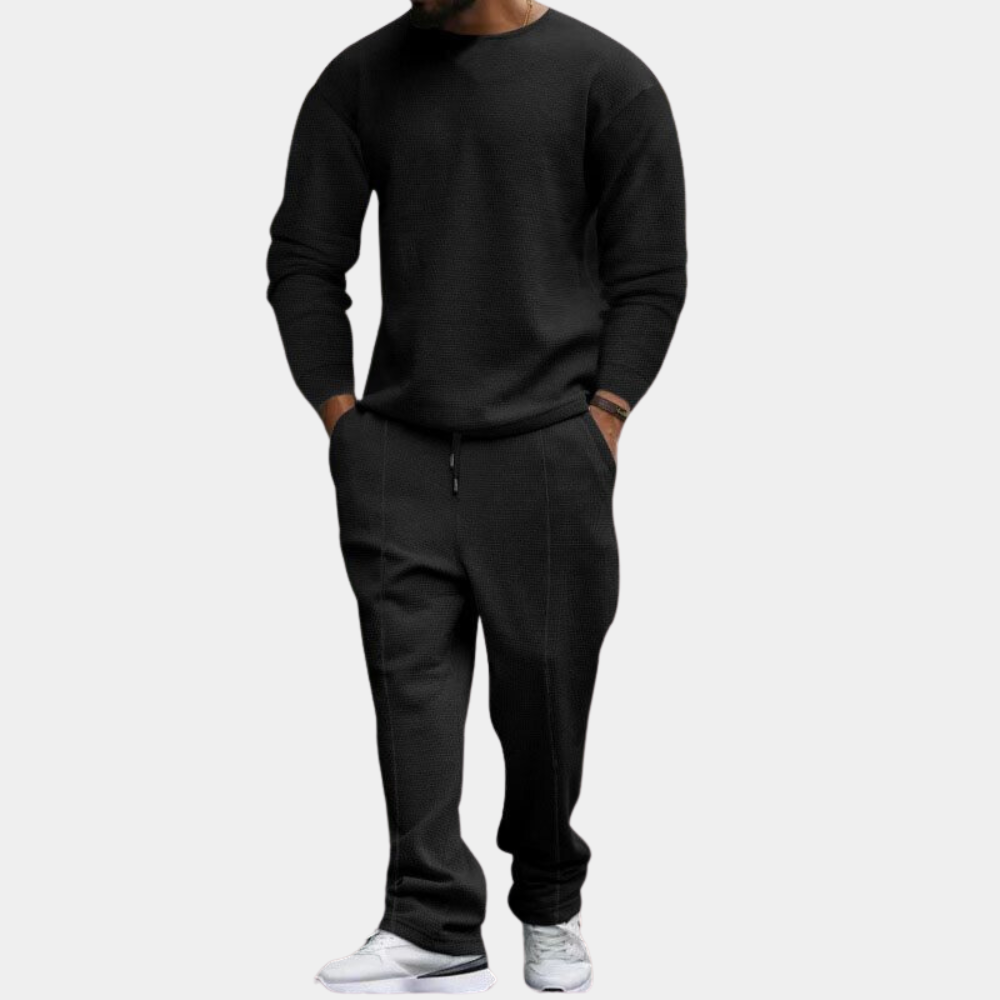 Larue - Comfortabele heren tweedelige zomerset
