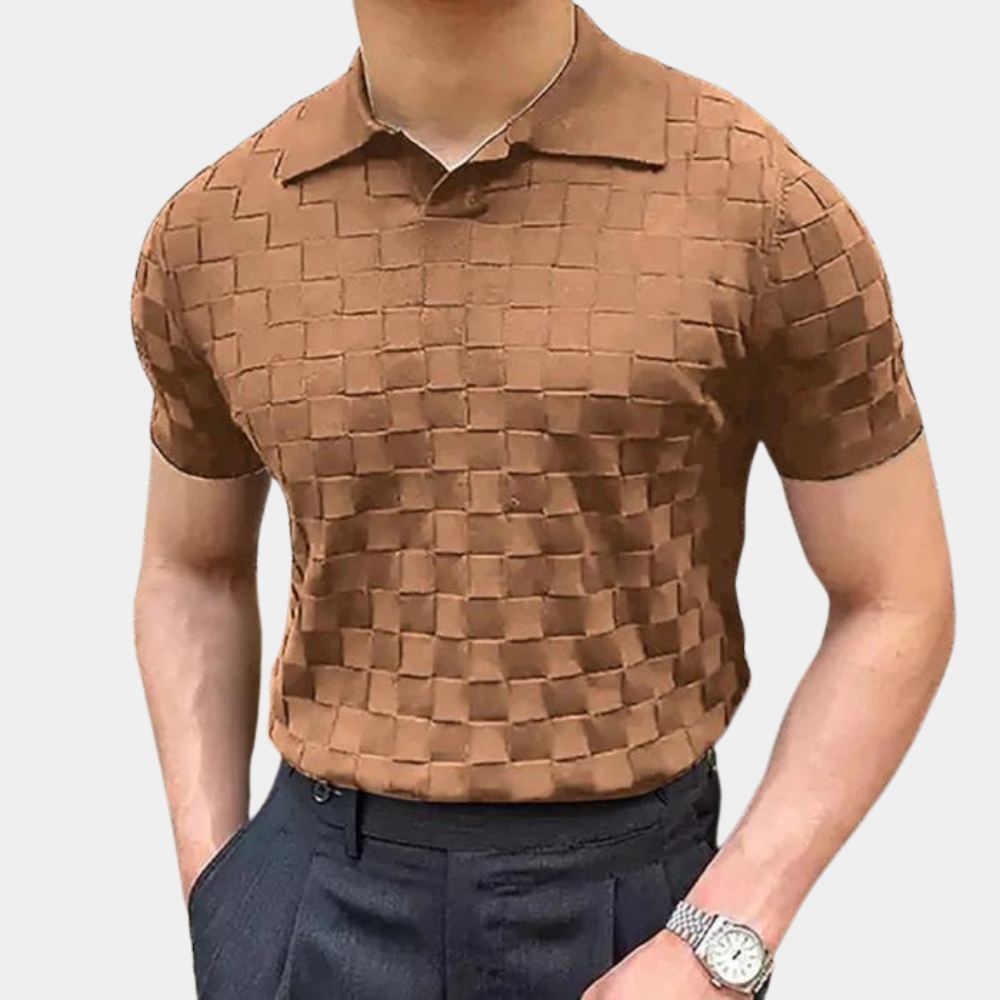 Jeton - Casual herenpolo voor de zomer
