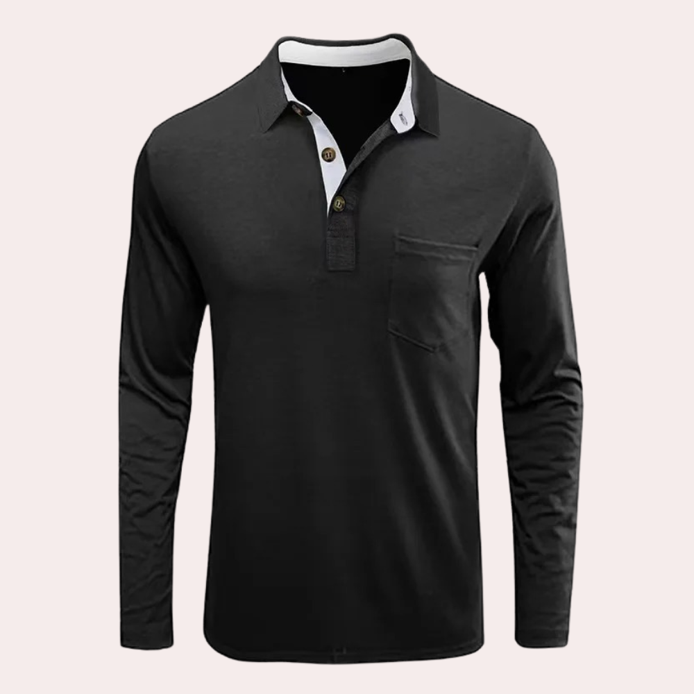 Leutrim - Comfortabel herenpoloshirt voor de zomer