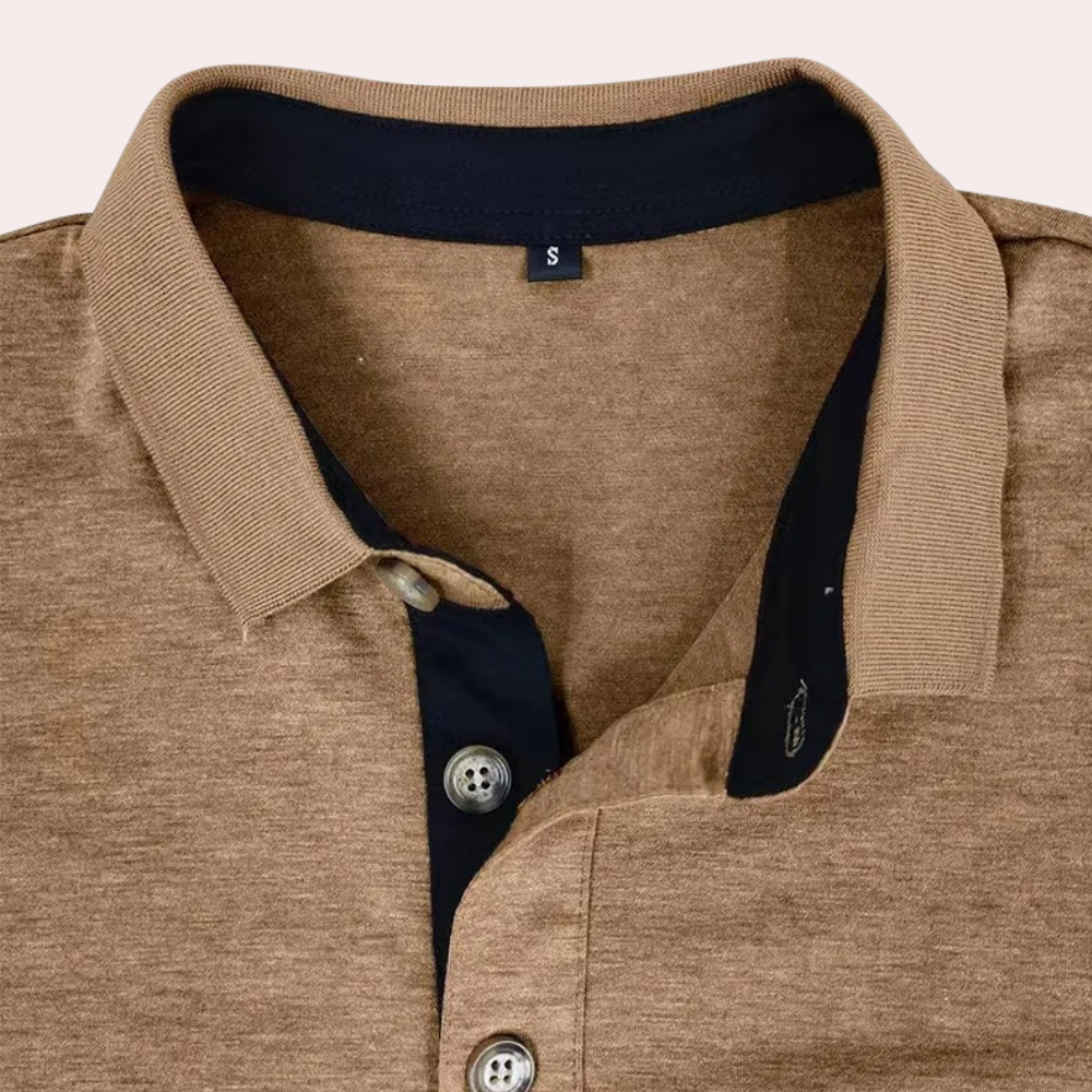 Leutrim - Comfortabel herenpoloshirt voor de zomer