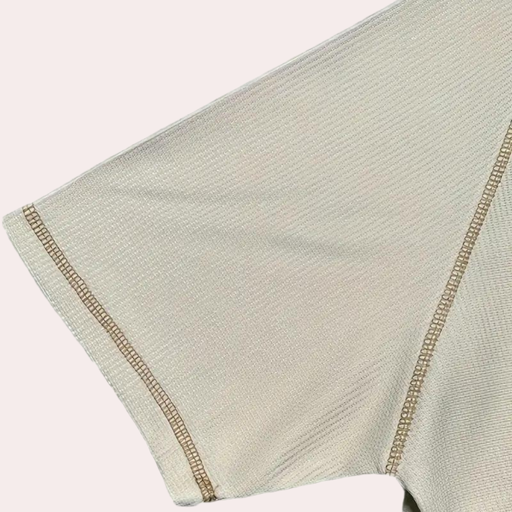 Ademend heren t-shirt met korte mouwen voor de zomer