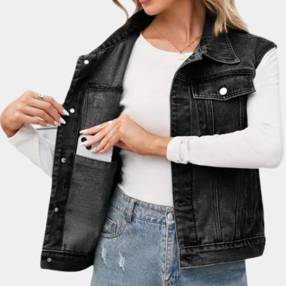 Klassiek damesvest voor de zomer