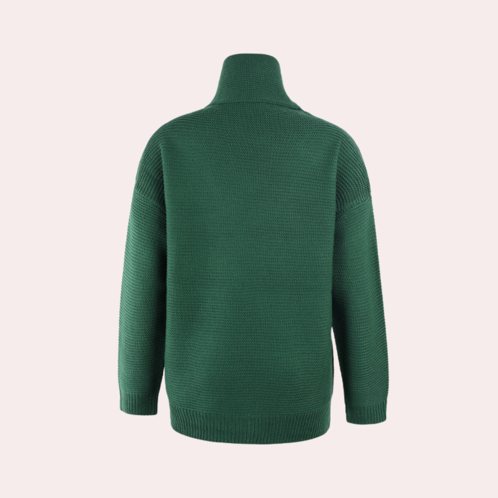 Layne - Luxe Gebreide Zomerse Coltrui voor Dames