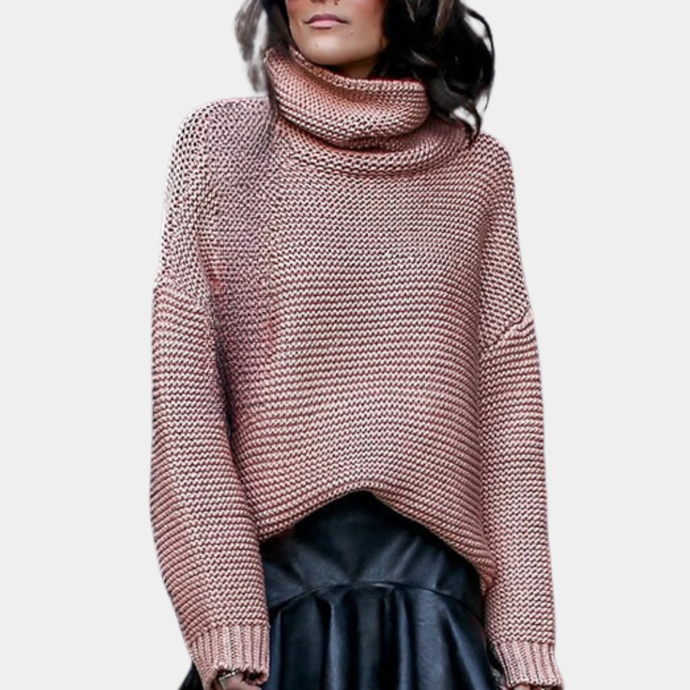 Layne - Luxe Gebreide Zomerse Coltrui voor Dames