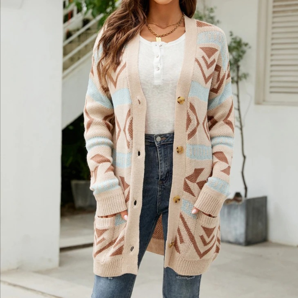 Judith - Trendy geruit damesvest voor de zomer