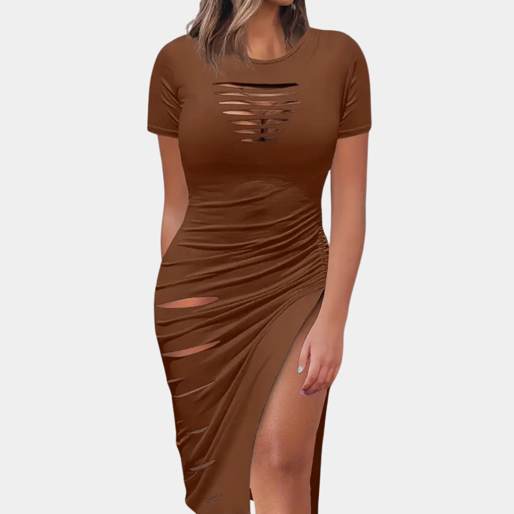 Angela - Tijdloze elegantie zomerjurk