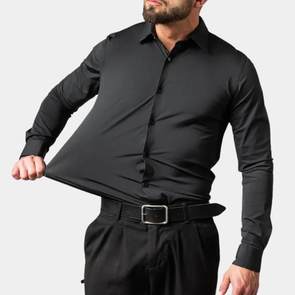 Lorenzo - Heren Ultra-Flex Zomer Overhemd