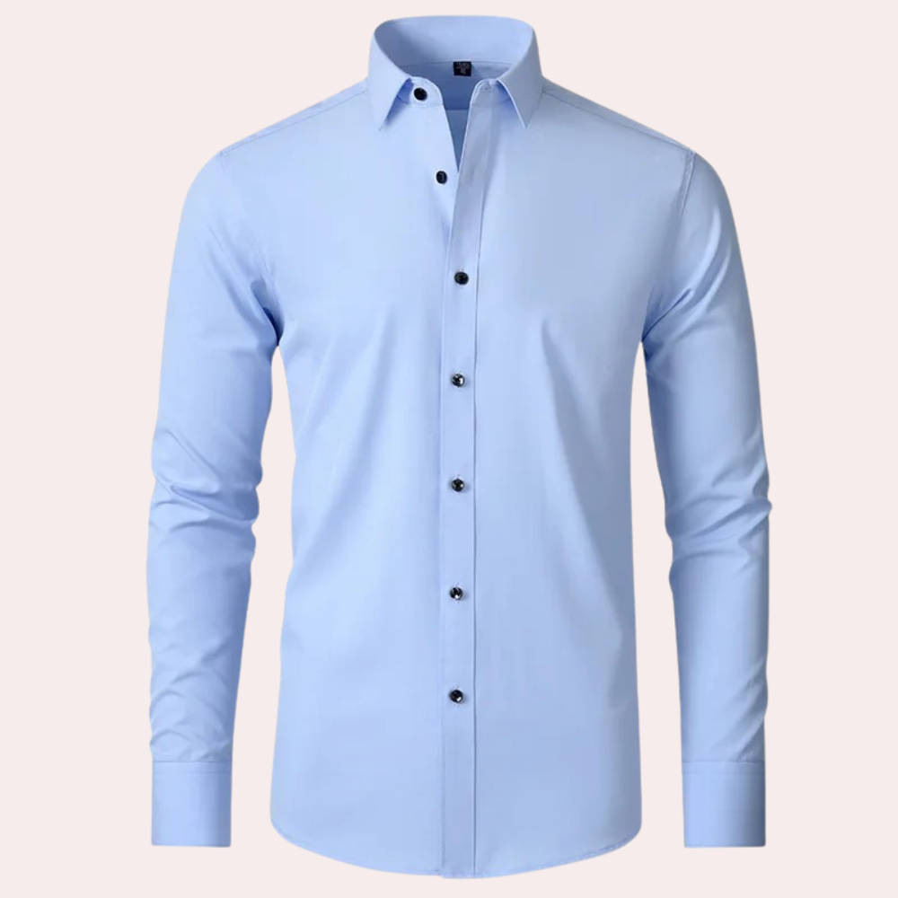 Lorenzo - Heren Ultra-Flex Zomer Overhemd