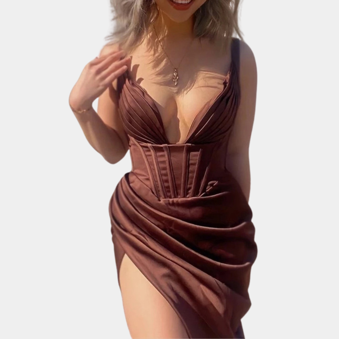Jekaterina - Tijdloze elegante damesjurk voor de zomer