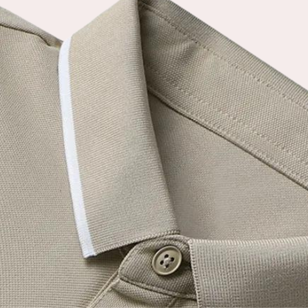 Antonius - Stijlvol en ademend herenpoloshirt voor de zomer