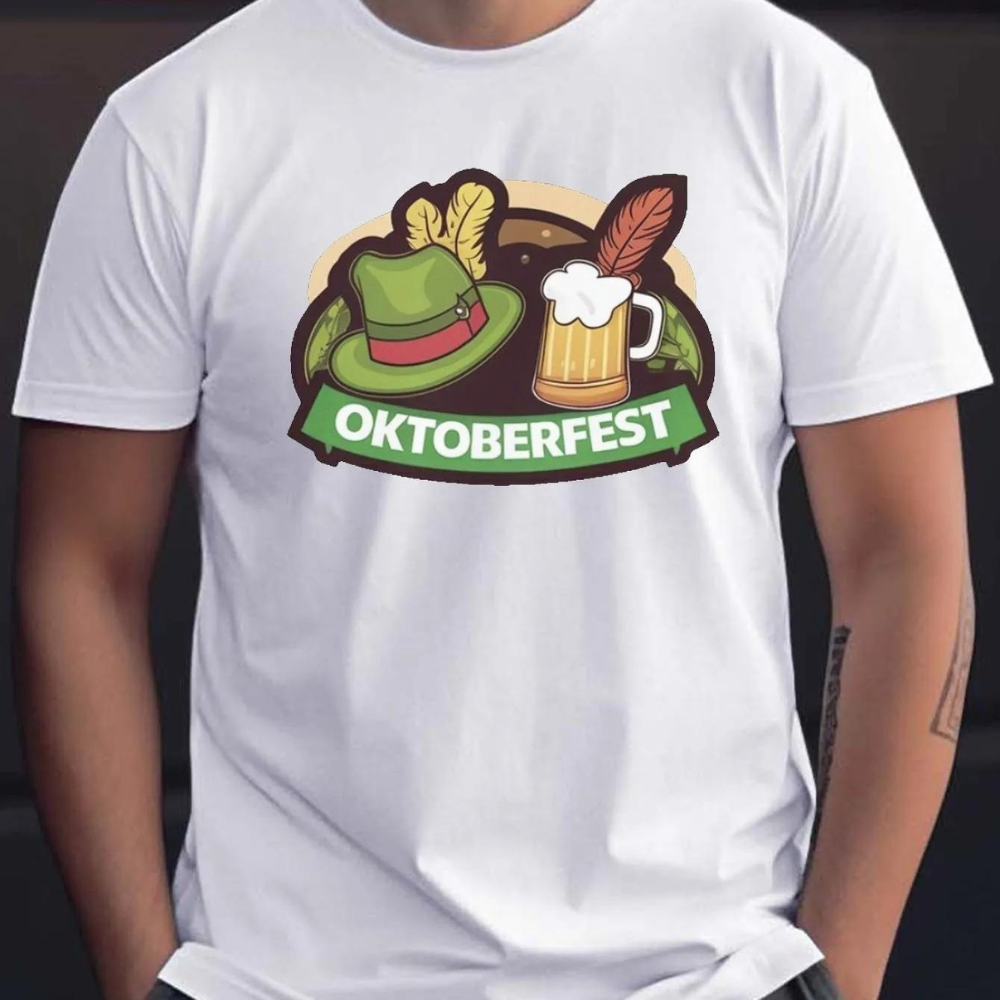 Jovan - Zomerse Oktoberfest T-shirt voor heren