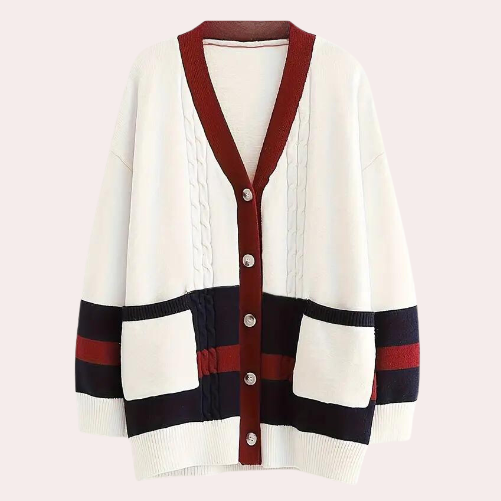 Juliana - Zachte Brei Button-Up Cardigan voor Dames - Lente/Zomer Editie