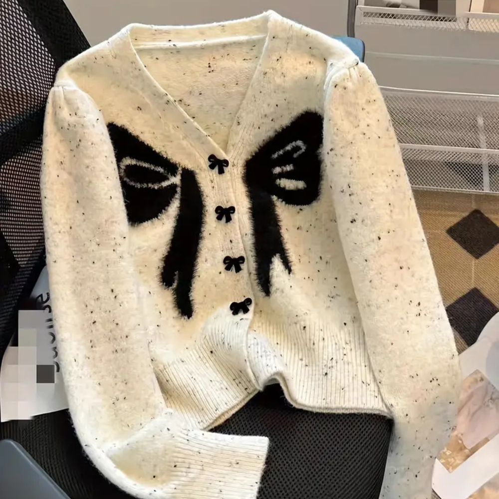 Kitarni - Dames Vest met Speels Strik Design voor de Zomer