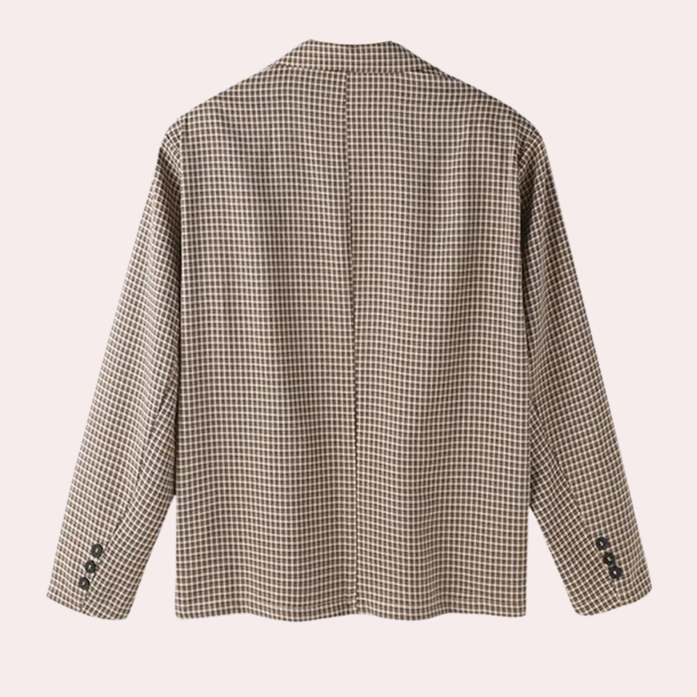 LARRY - Geraffineerde Zomerse Geruite Blazer voor Heren