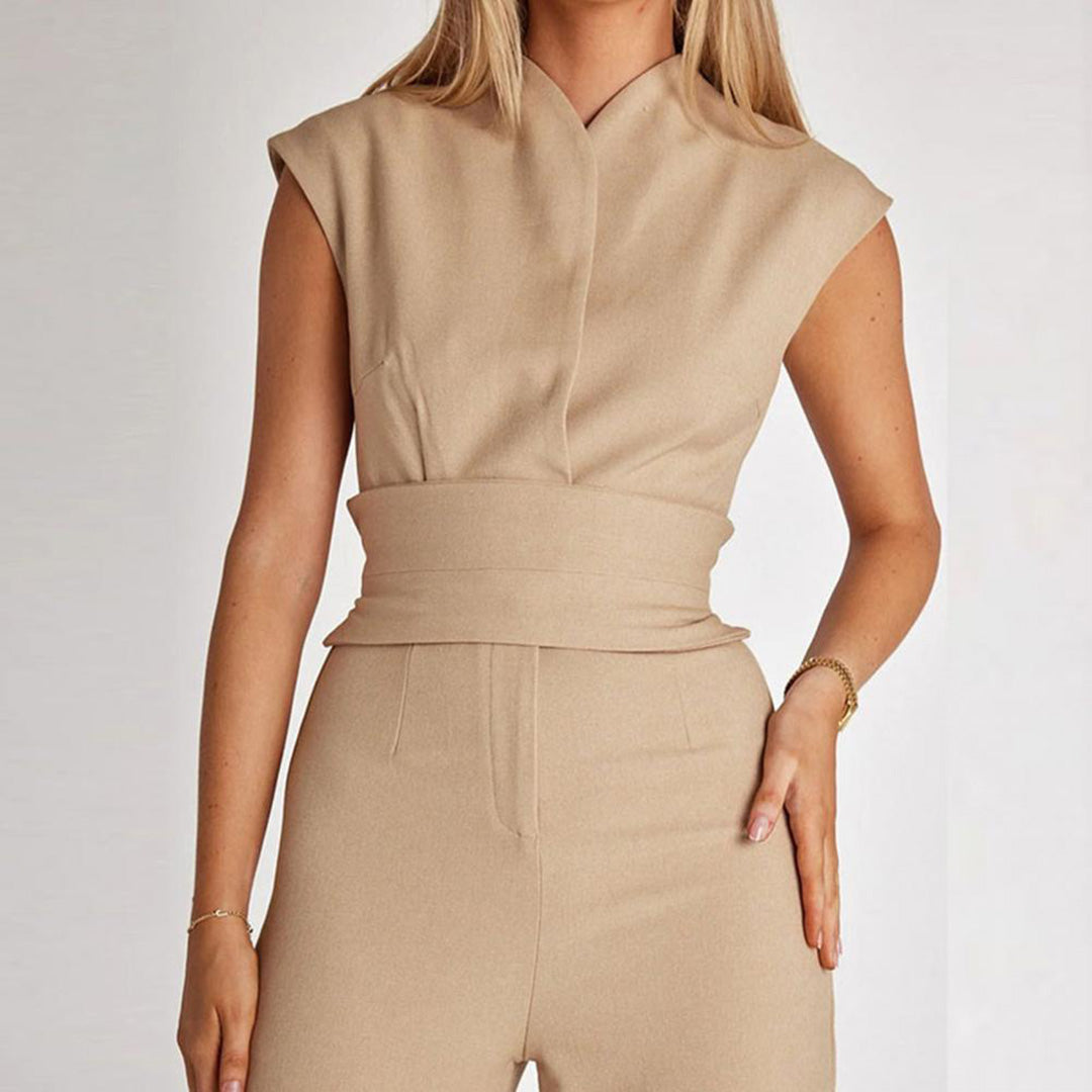 ANASTASIA - Modieuze zomerse jumpsuit met losse pijpen