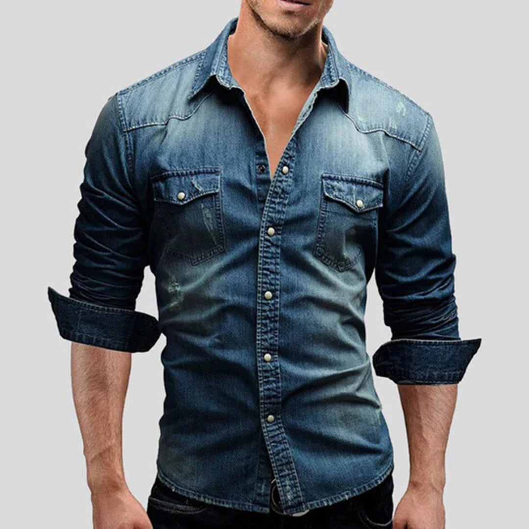 LARRY - Casual lange mouwen zomershirt