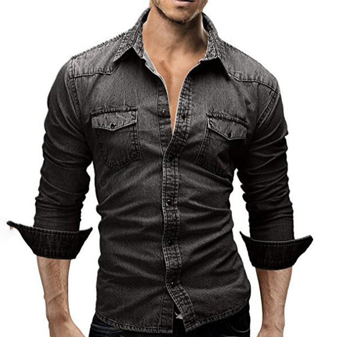 LARRY - Casual lange mouwen zomershirt