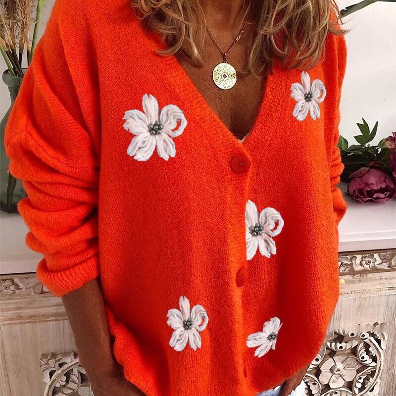 LAYLA - Zomers gebloemd vest met V-hals