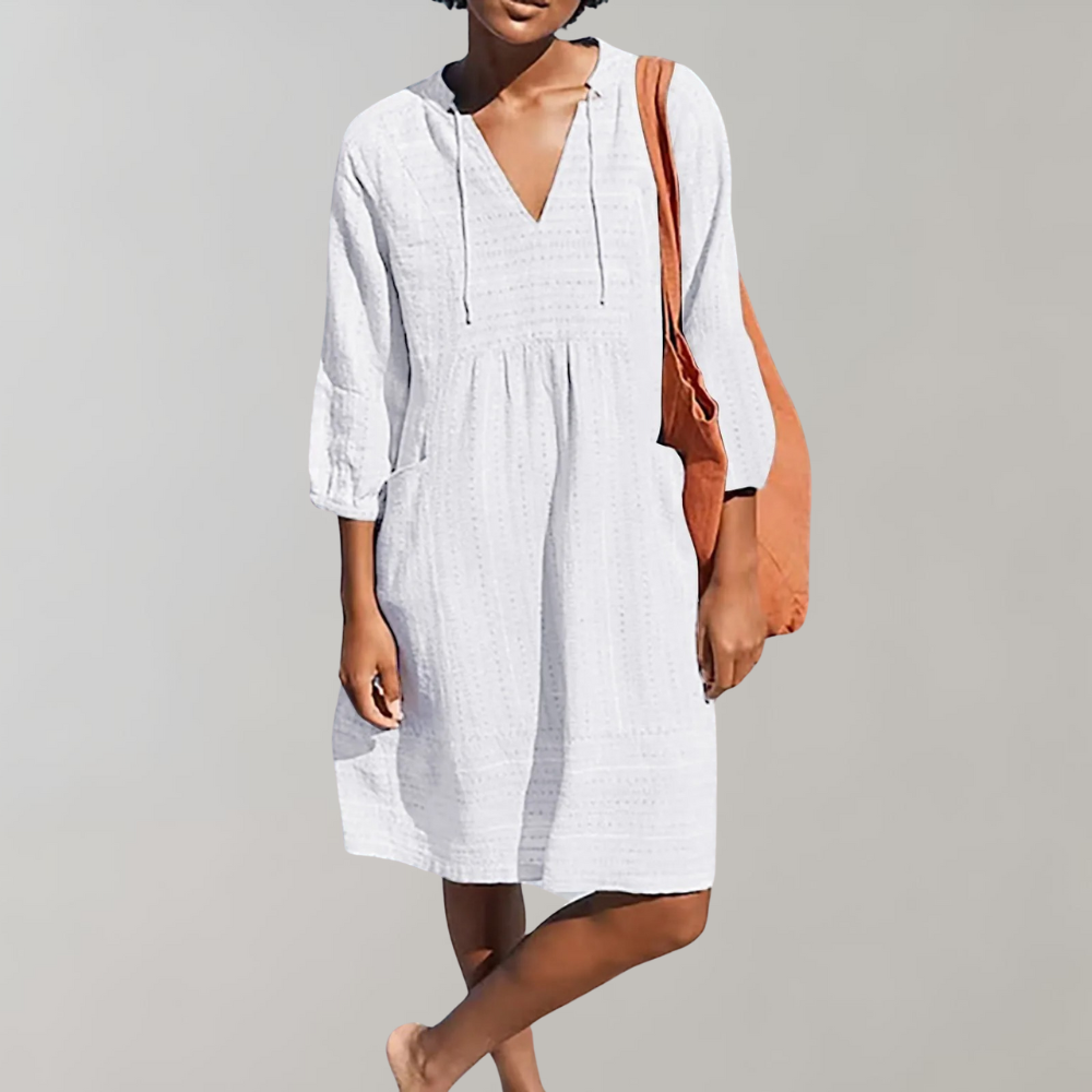 Karyl - Zomerjurk midi voor dames - Perfect voor Lente en Zomer