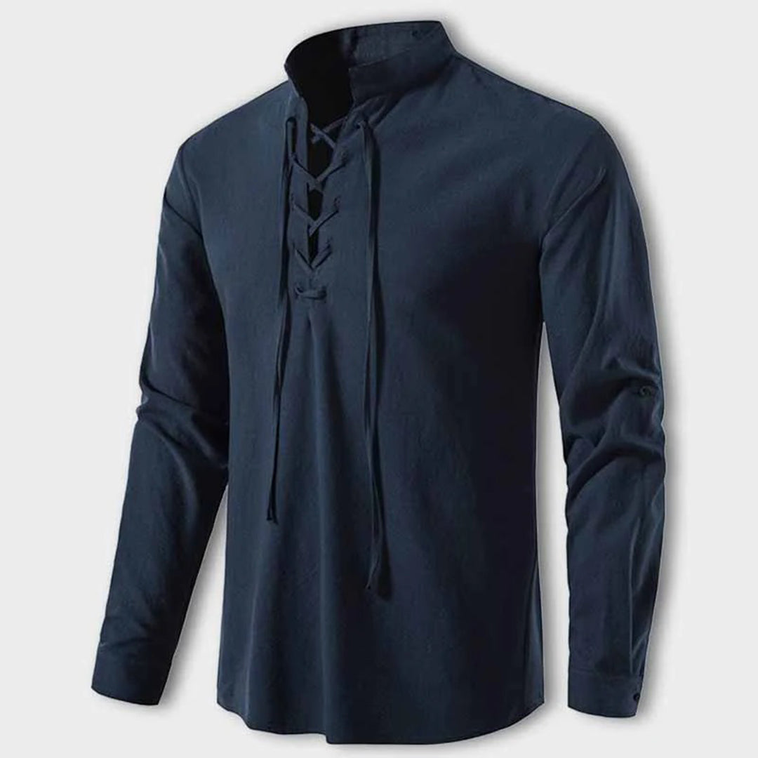 LASZLO - Elegant V-hals shirt voor de Zomer