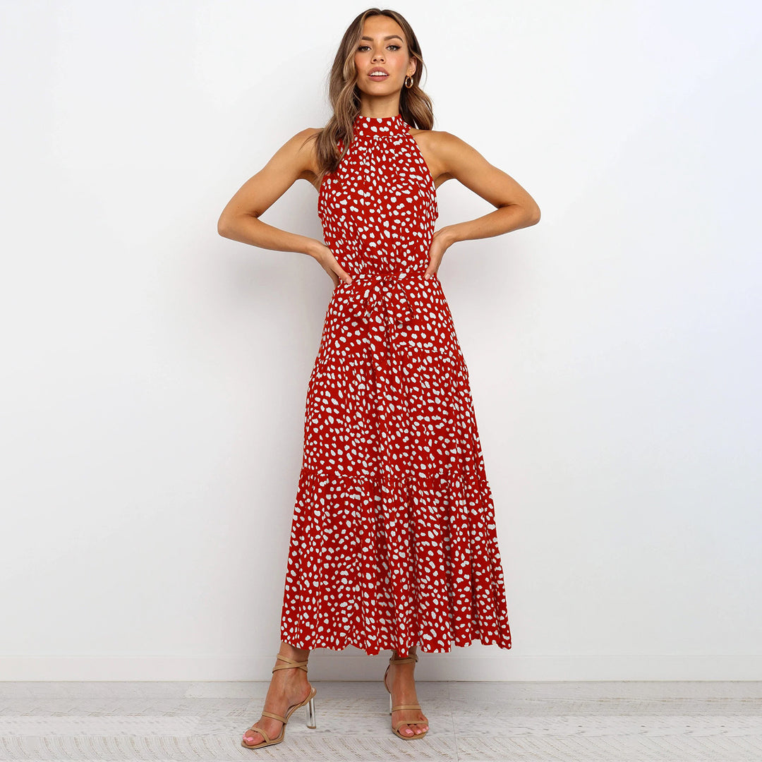 AIMEE - Elegante en stijlvolle lange zomerjurk