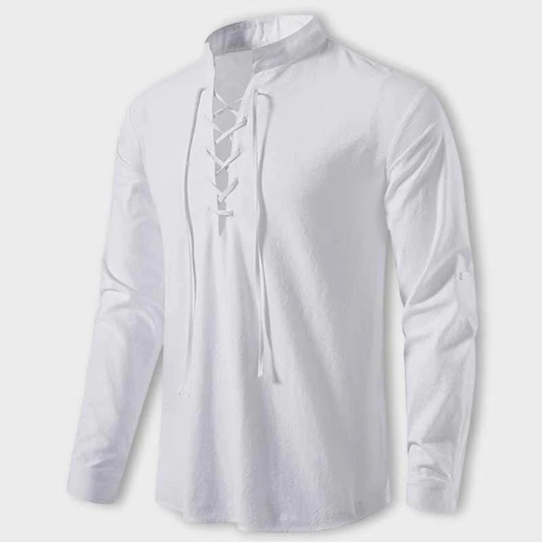LASZLO - Elegant V-hals shirt voor de Zomer