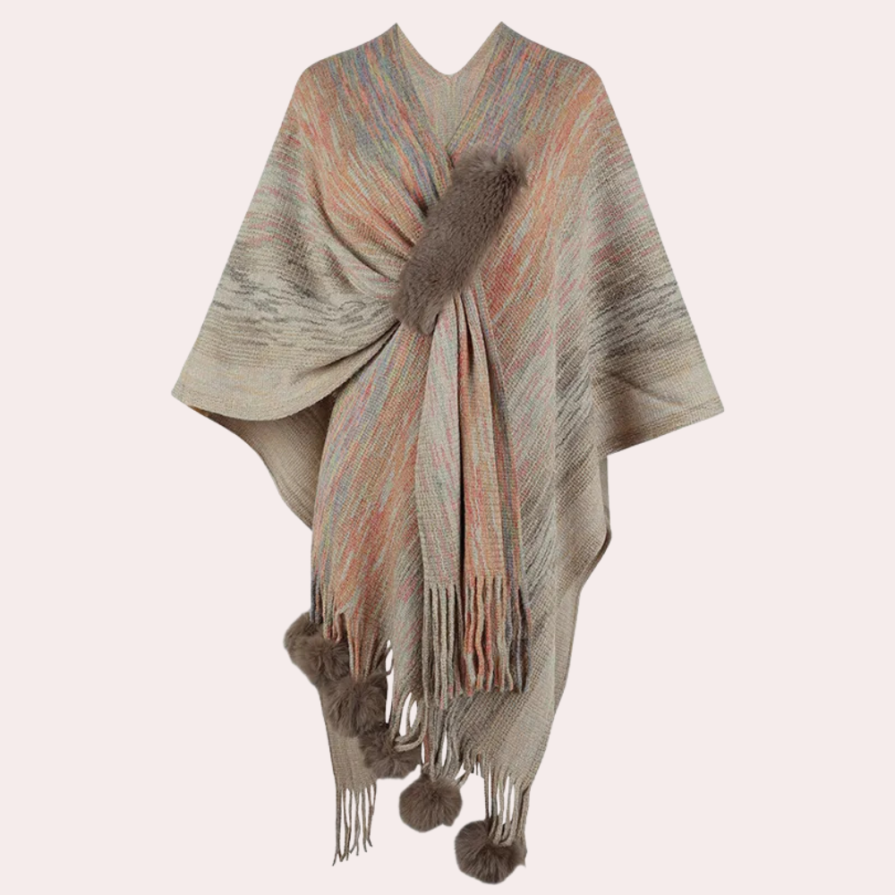 LIVIANA - Trendy Gebreide Zomersjaal voor Dames
