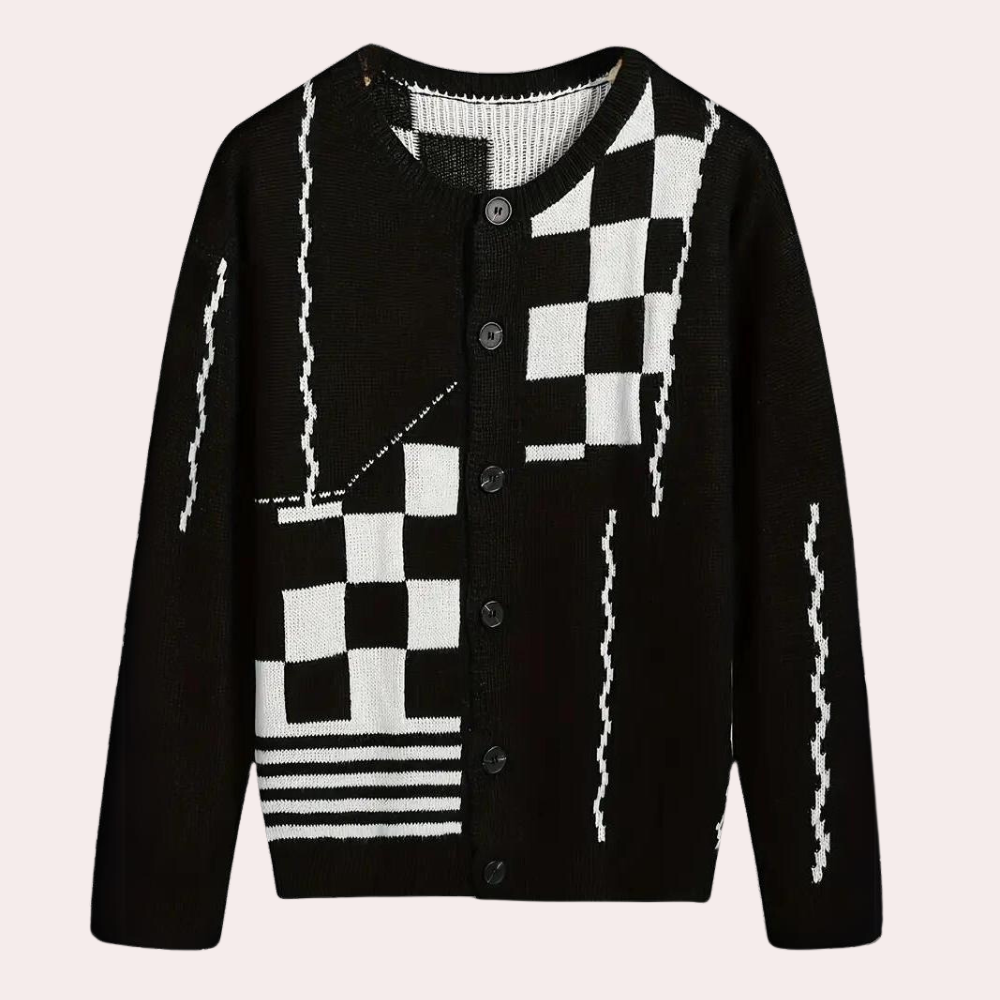 KEION - Luchtig Gebreid Vest voor Heren - Perfect voor de Zomer