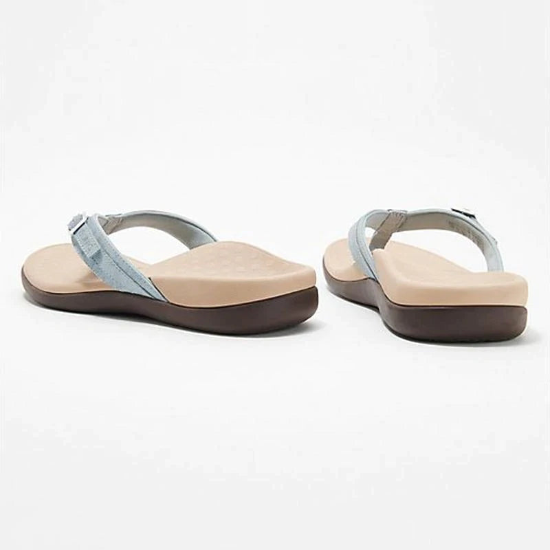 Kyra - Ondersteunende zomerse teenslippers