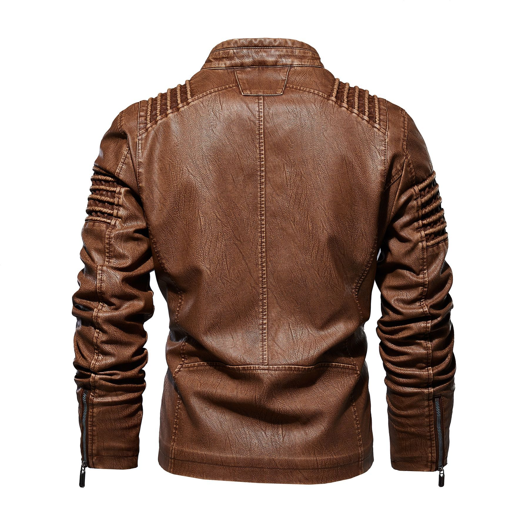 Knight Leren Jas - Perfect voor de Zomeravonden