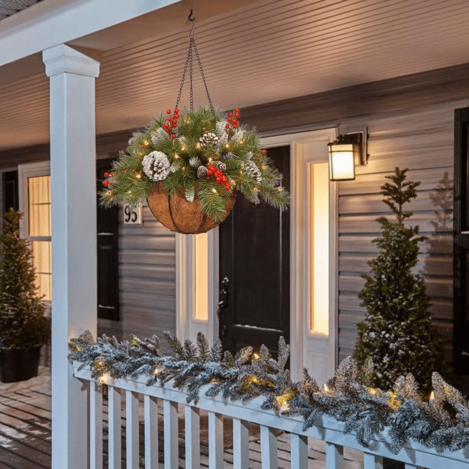 Christmas Hanging Basket™️