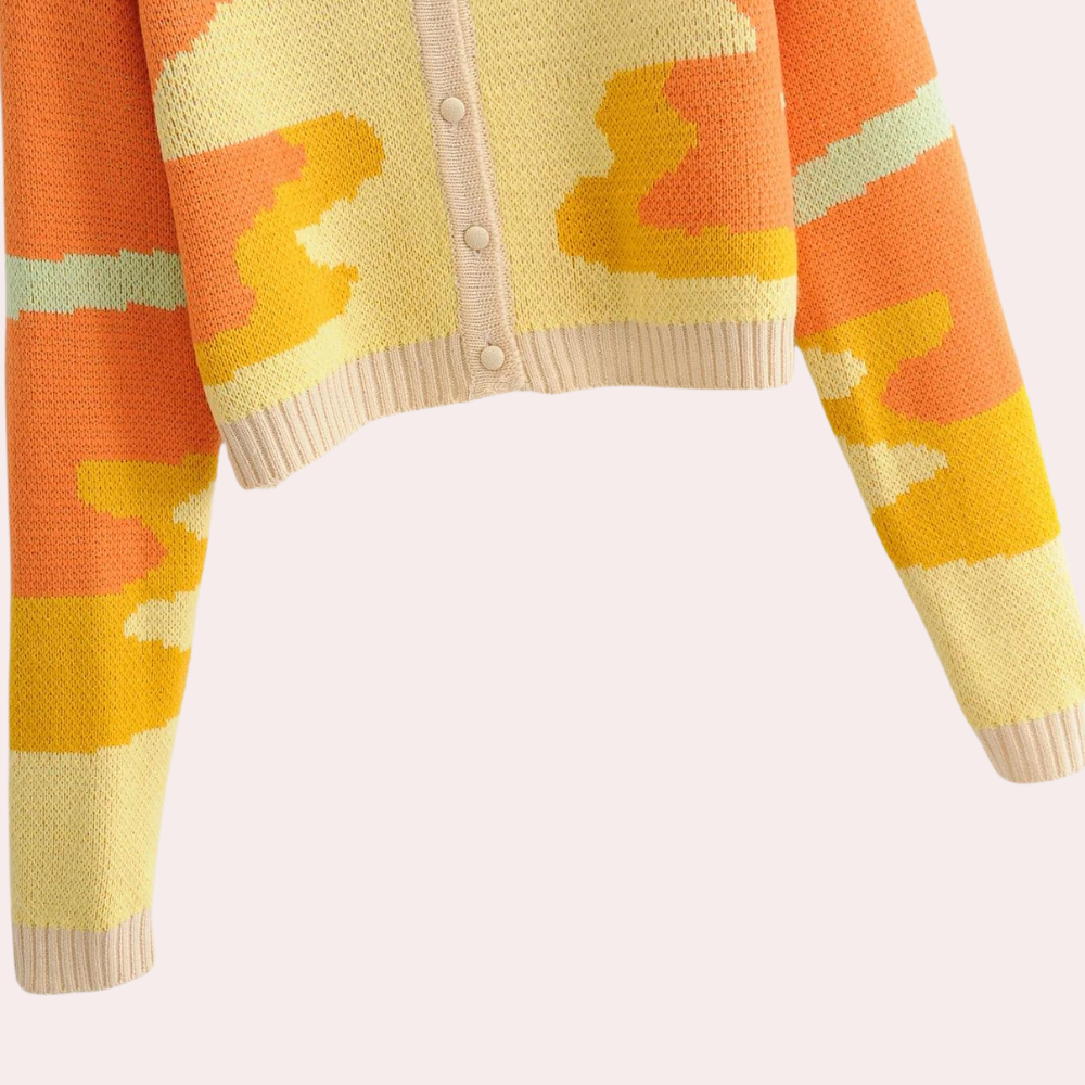 LEONTYNE - Retro gebreid zomer vest voor dames