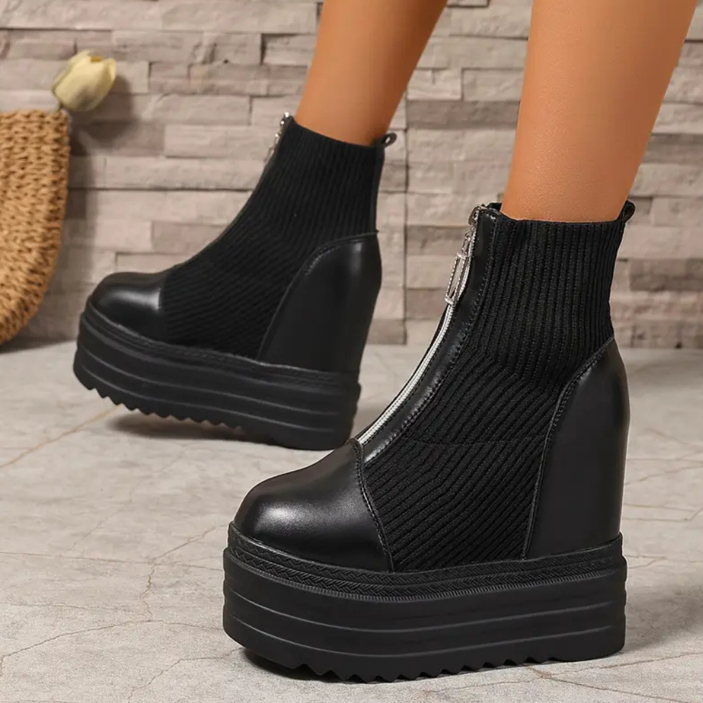 KEVLYN - Moderne Enkellaarzen voor Dames - Zomerse Stijl