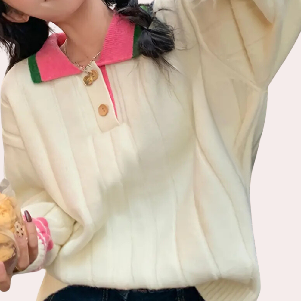 KALONI - Trendy Zomerse Trui voor Dames