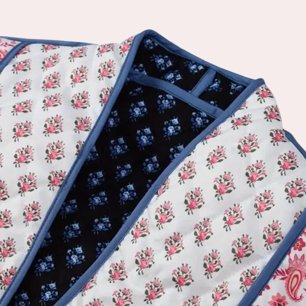 LEINA - Luchtig Casual Bloemenjasje voor Dames - Perfect voor de Zomer