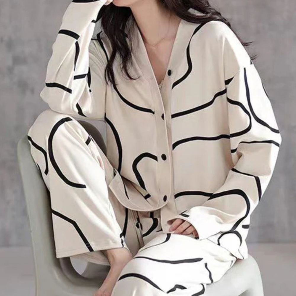 KIMBERLY - Luxe Zomerse Pyjamaset voor Dames