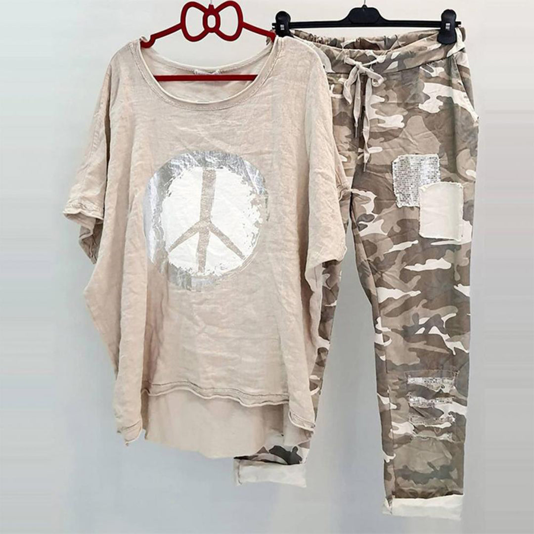ANNOESKA - Tweedelige zomerset voor de zomer