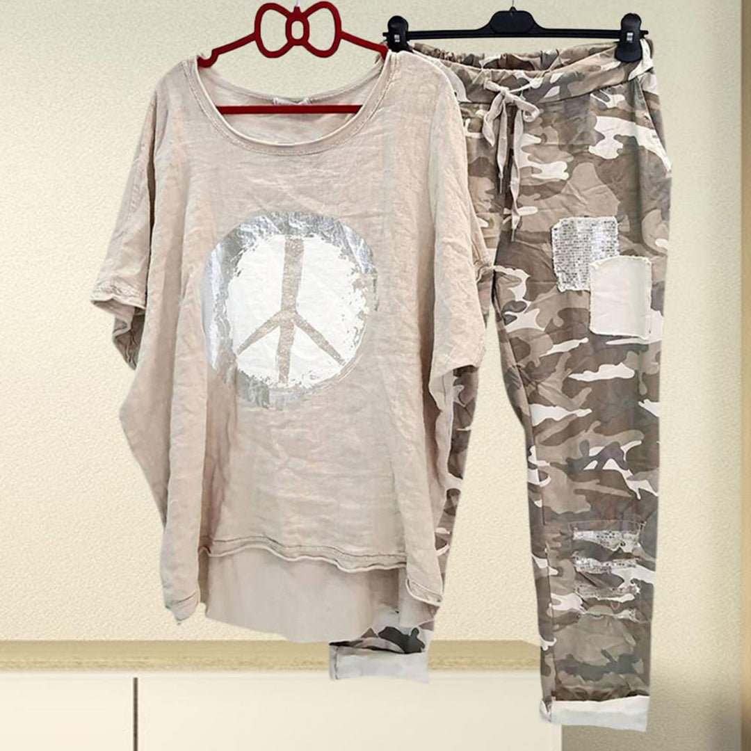 ANNOESKA - Tweedelige zomerset voor de zomer