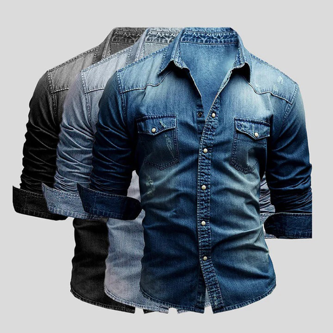 LARRY - Casual lange mouwen zomershirt