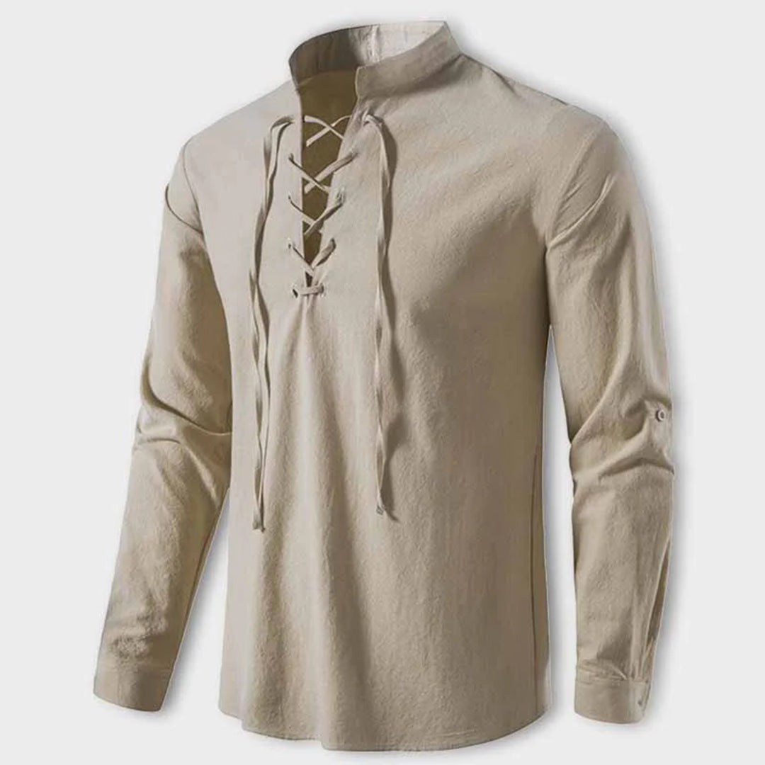 LASZLO - Elegant V-hals shirt voor de Zomer