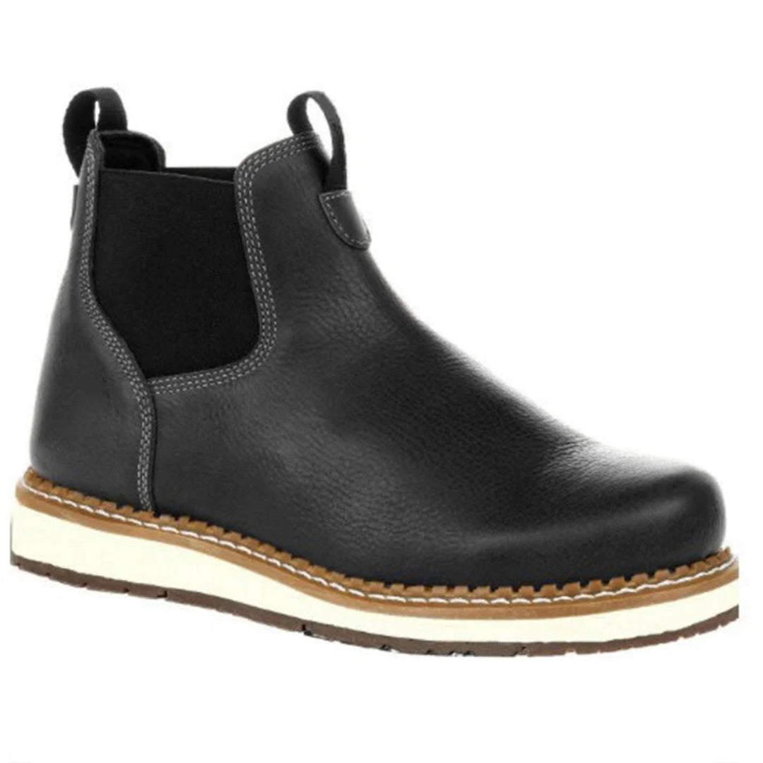 ANDREW - Heren chelsea wedge boots voor de zomer